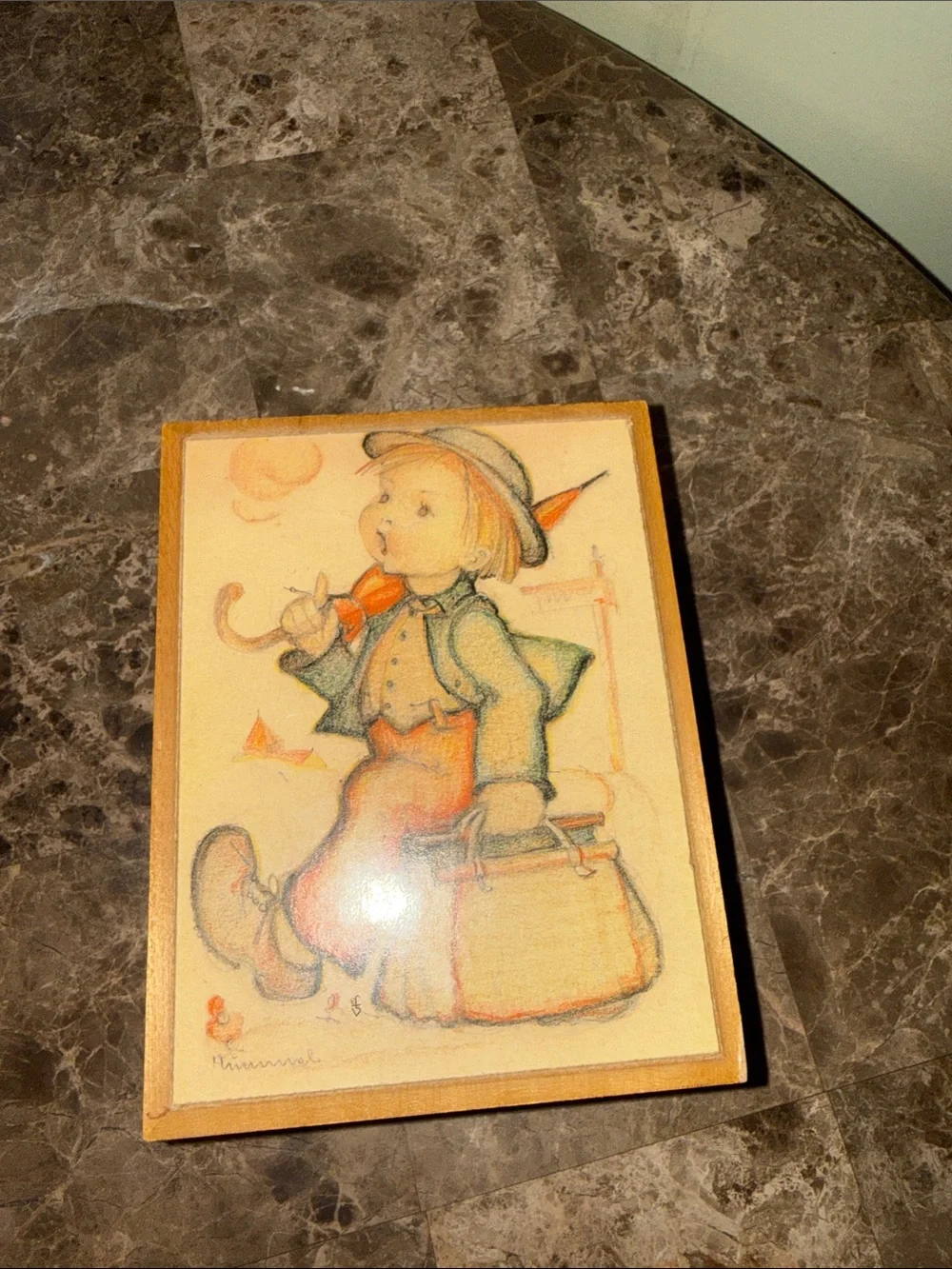 Vintage Deichert Hummel Music Box 